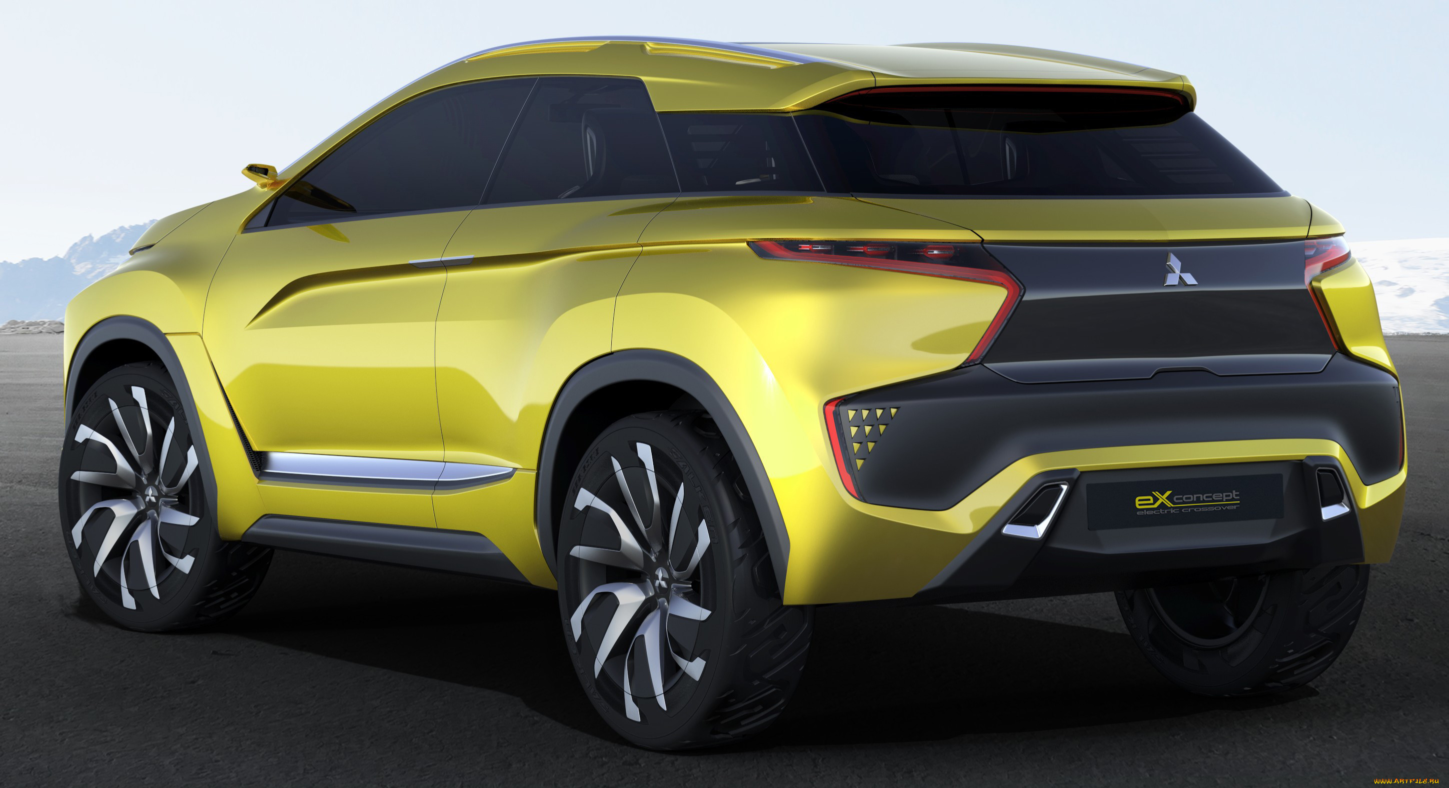 mitsubishi ex concept electric crossover, , 3, crossover, electric, concept, ex, mitsubishi